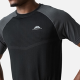 Trailberg Rapid Seamless T-Shirt / Shorts Set - Black/Volcano Grey