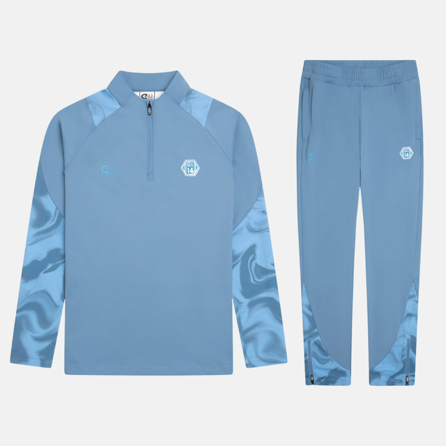 Cruyff Junior Defense Tracksuit - Blue