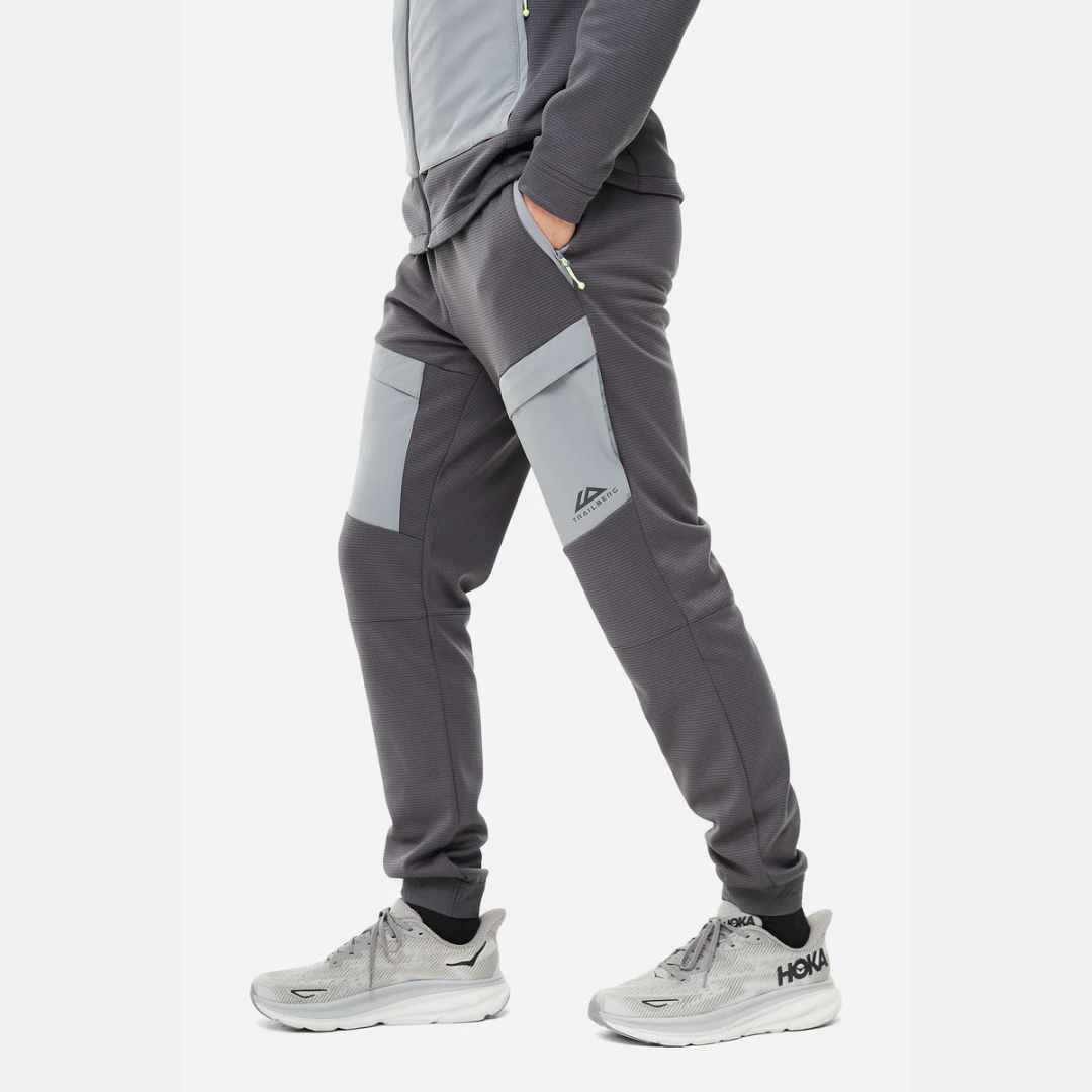 Trailberg Glacier Fleece Pants - Grey/Charcoal