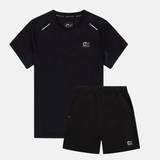 Cruyff Hydrogen T-Shirt / Shorts Set - Black