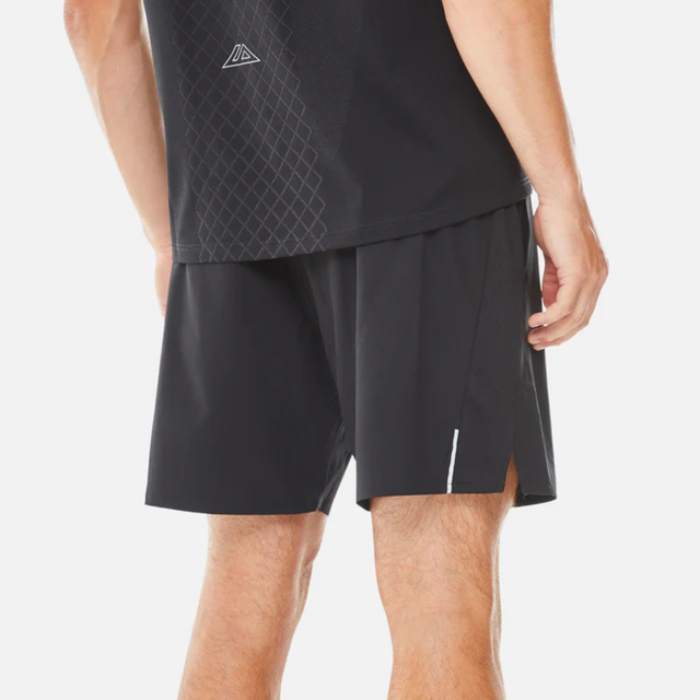 Trailberg Rapid Seamless T-Shirt / Shorts Set - Black/Volcano Grey