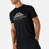 Trailberg Blur Logo T-Shirt  Shorts Set - Black