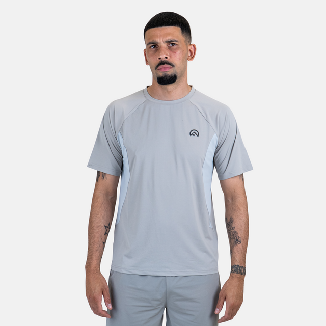 Flux Tech T-Shirt - Concrete Grey