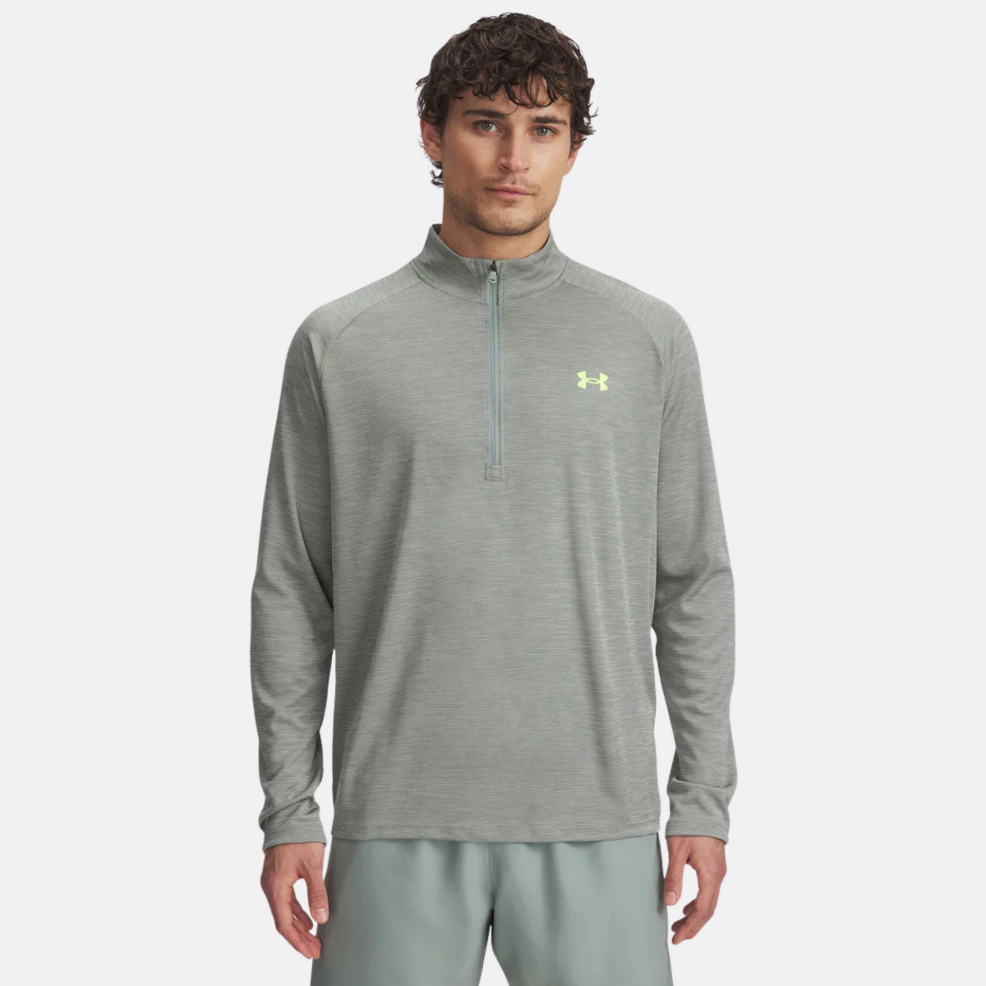 Tech Textured 1 4 Zip Silica