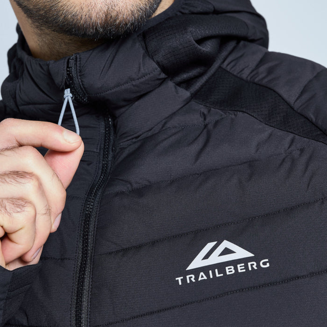 Trailberg Cyclone Puffer Coat - Black