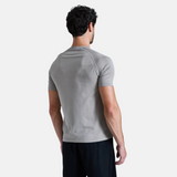 Trailberg Form Seamless T-Shirt / Shorts Set - Pale Taupe/Black