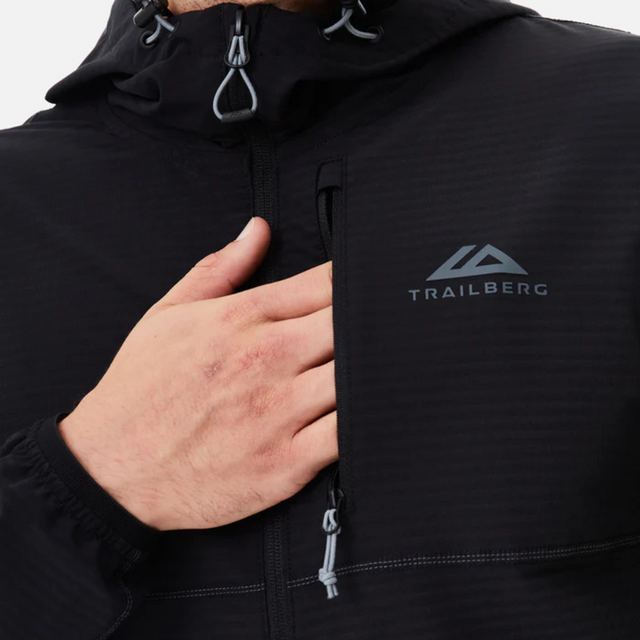 Trailberg Tour 3.0 Hood - Black/Asphalt