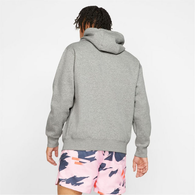 Nike Club Fleece Pullover Hoodie - Grey