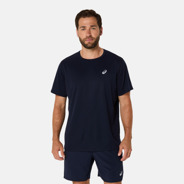 Asics Core T-Shirt / Shorts Set - Navy