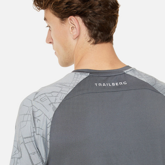 Trailberg Geneva T-Shirt / Shorts Set - Charcoal Grey