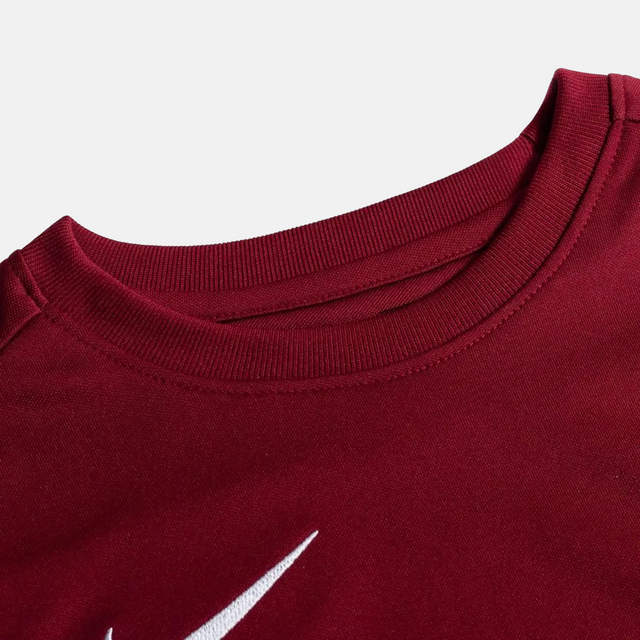 Nike Junior Dri-Fit Tshirt / Shorts Set - Burgundy