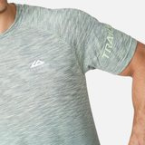 Trailberg Arc Seamless T-Shirt - Willow/Mint