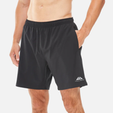 Trailberg Rapid Seamless T-Shirt / Shorts Set - Black/Volcano Grey