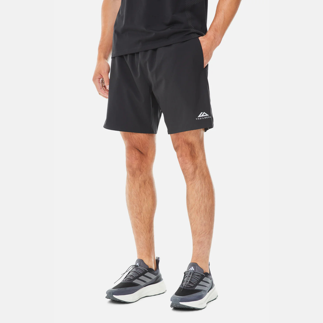 Trailberg Rapid Seamless T-Shirt / Shorts Set - Black/Volcano Grey
