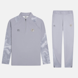 Cruyff Junior Defense Tracksuit - Light Grey
