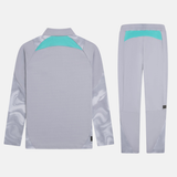 Cruyff Junior Defense Tracksuit - Light Grey