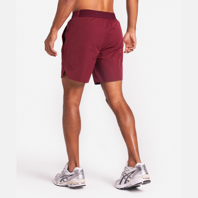 Agaru Trek Shorts - Dark Carmine