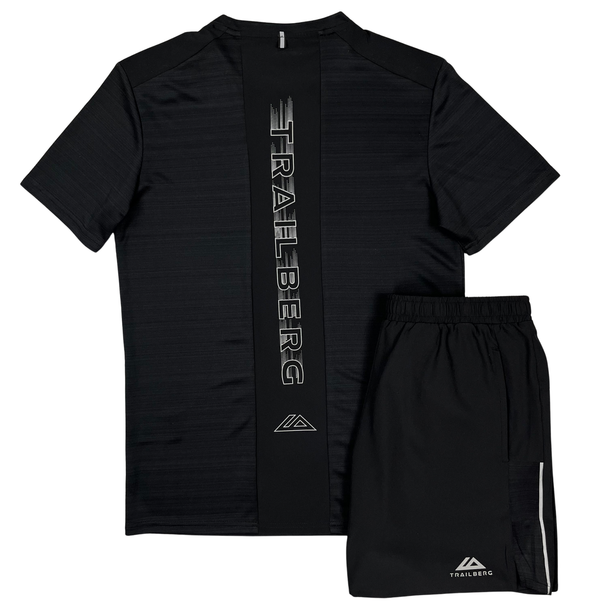 Trailberg Cloud T-Shirt / Shorts Set - Black