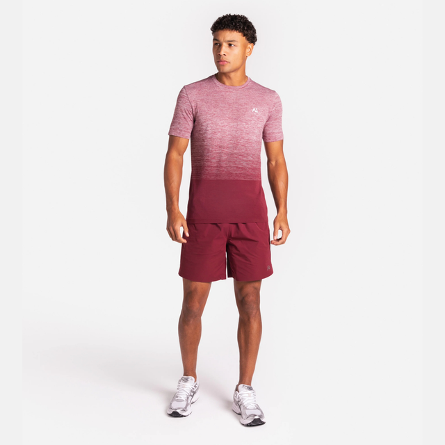 Agaru Trek Shorts - Dark Carmine