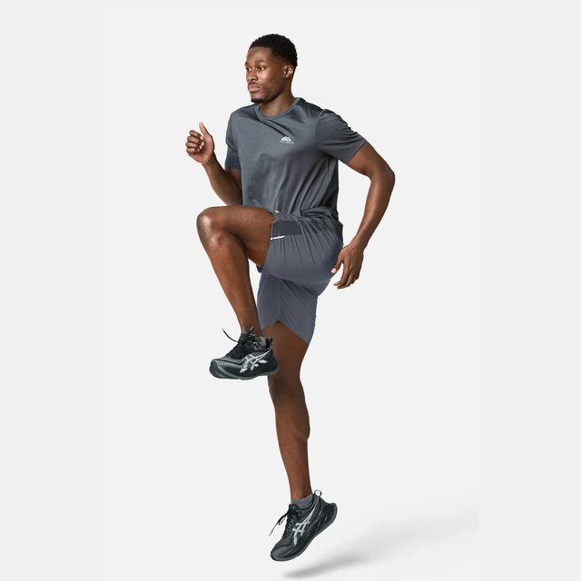Trailberg Rapid Dash T-Shirt / Shorts Set - Volcano Grey