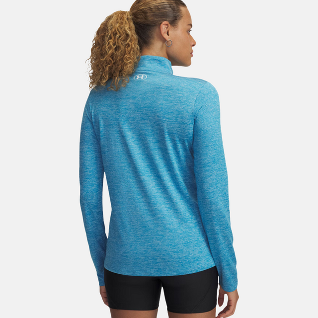 Under Armour Women's Tech Twist 1/4 Zip - Blue