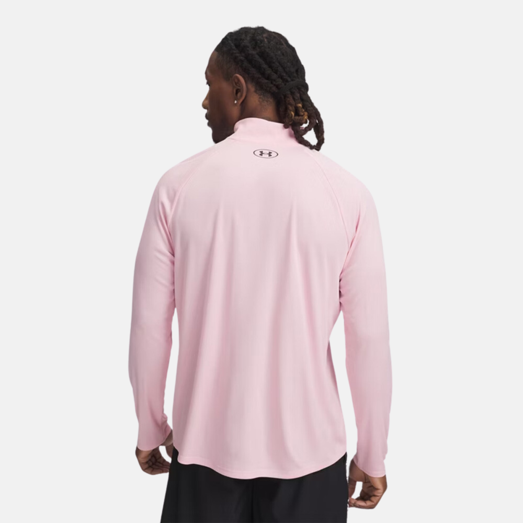 Under Armour Tech Textured 1/4 Zip - Pink Foam