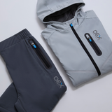 OEX Junior Aspect Tracksuit - Light Grey