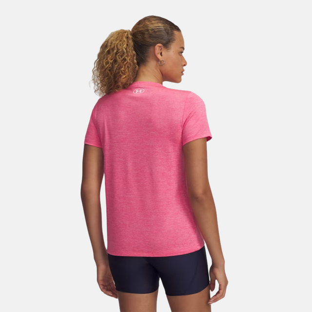 Under Armour Women's Tshirt / Shorts Set - Pink/Black