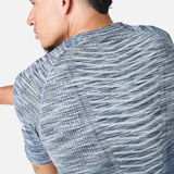 Trailberg Arc Seamless T-Shirt - Breeze/Storm Blue