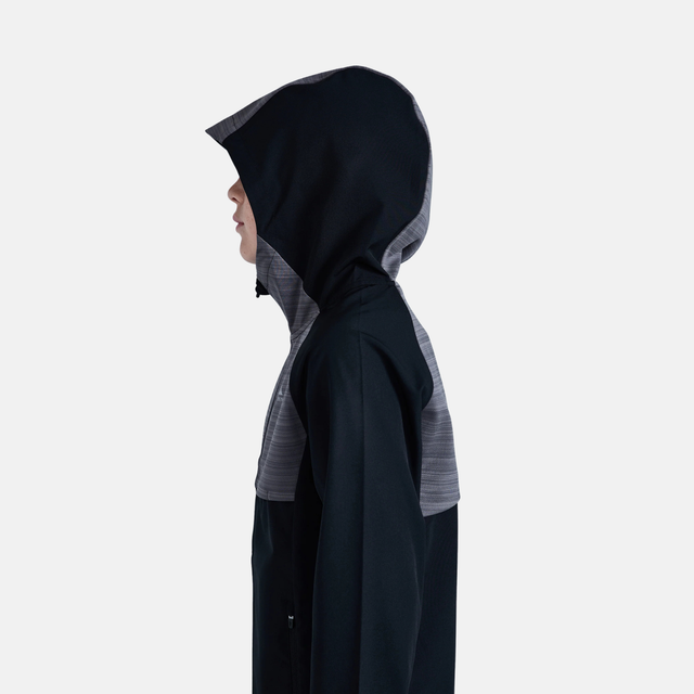 Trailberg Boys Cloud 2.0 Hood - Black/Urban Smoke