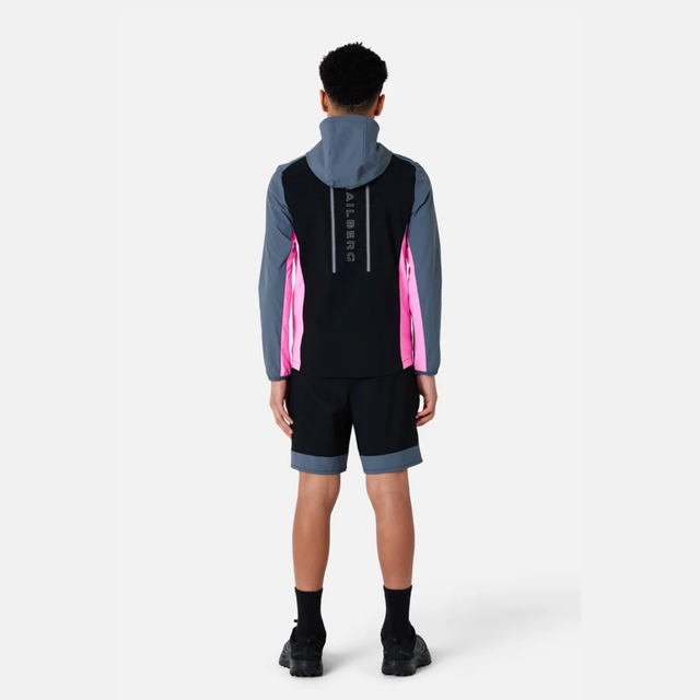 Trailberg Boys Triathlon 4.0 Hood - Black/Pink