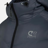 Cruyff Hematite Puffer Coat - Slate Grey