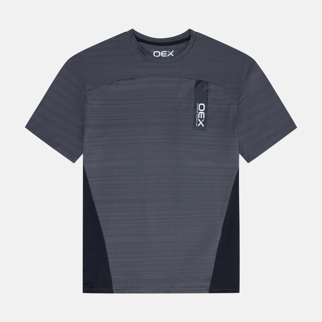 OEX Piton T-Shirt / Breacon Shorts Set - Charcoal