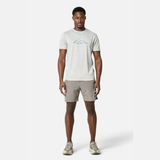 Trailberg Blur Logo T-Shirt / Shorts Set - Pebblestone