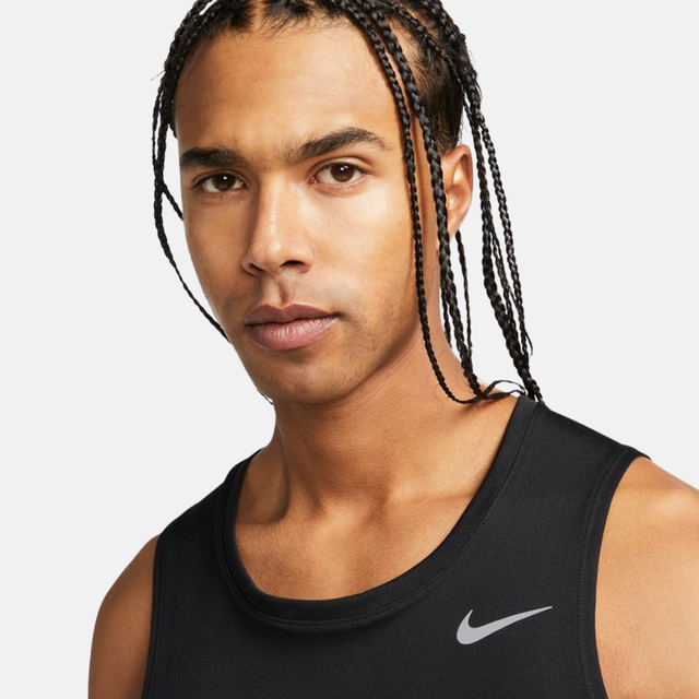 Nike Uv Miler Running Vest - Black