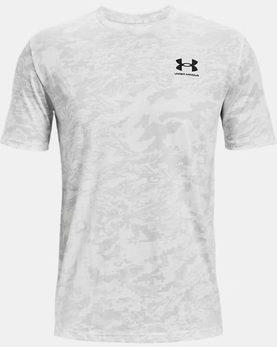 Under Armour Camo Tech T Shirt - White / Beige