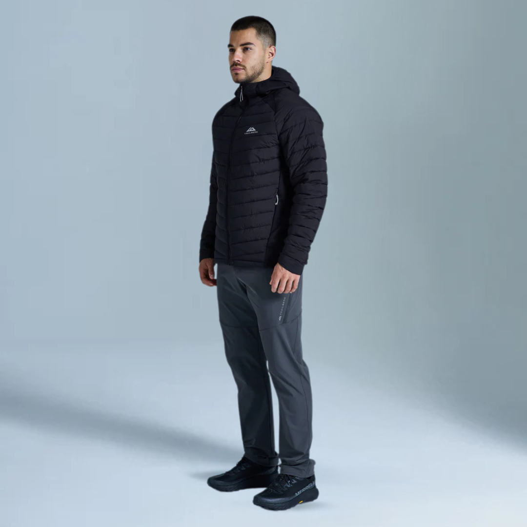 Trailberg Cyclone Puffer Coat - Black