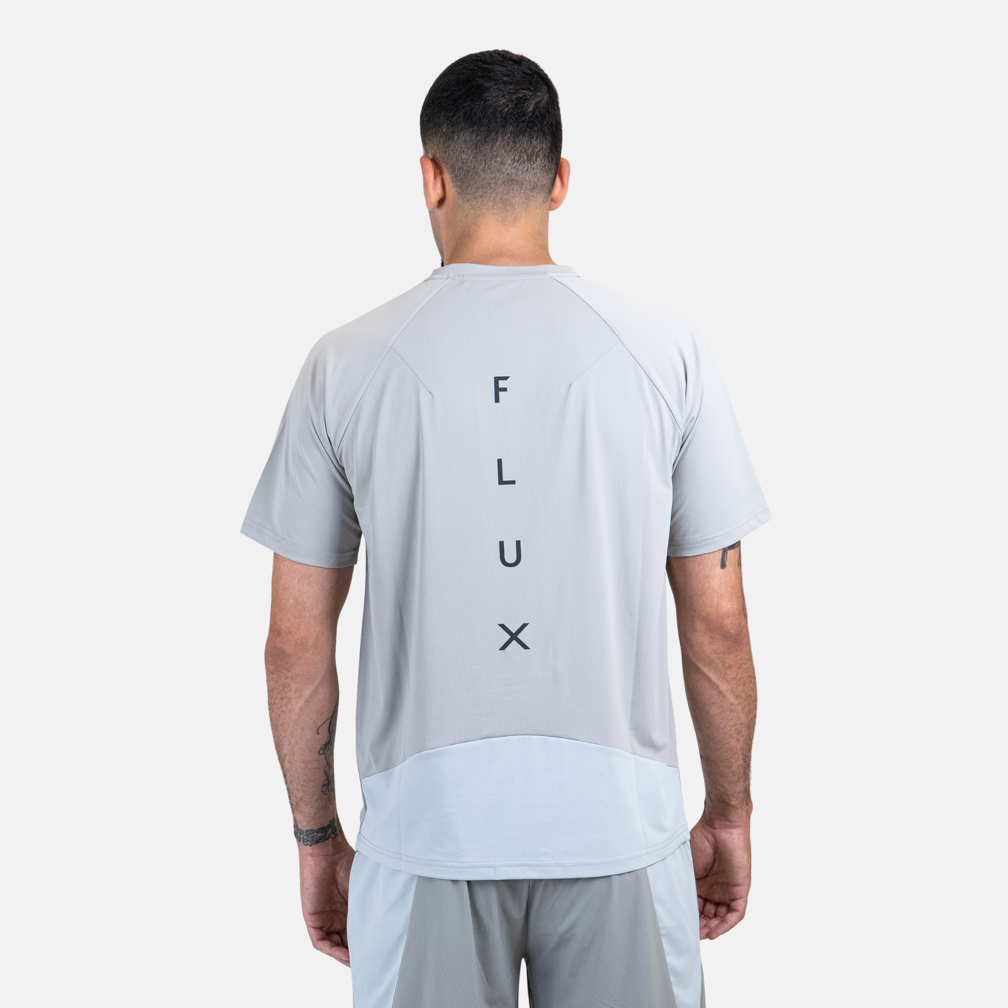 Flux Tech T-Shirt - Concrete Grey