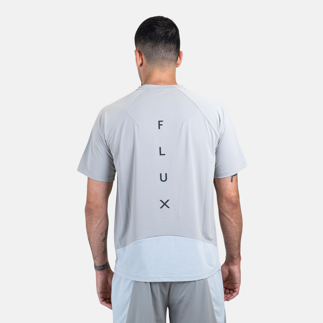 Flux Tech T-Shirt - Concrete Grey