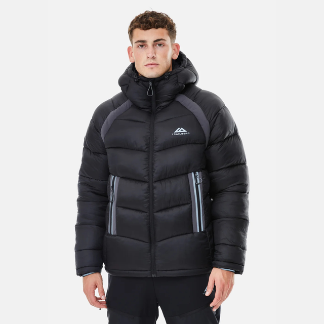 Trailberg Zermat Insulated Jacket - Black/Volcano Grey