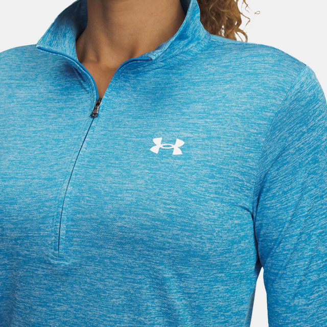 Under Armour Women's Tech Twist 1/4 Zip - Blue