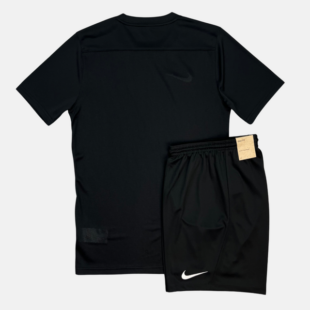 Nike Junior Dri-Fit Tshirt / Shorts Set - Black