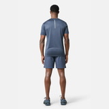 Trailberg Blur Logo T-Shirt - Storm Blue