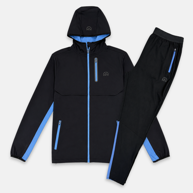 Flux Versatility Tracksuit - Black/Airforce