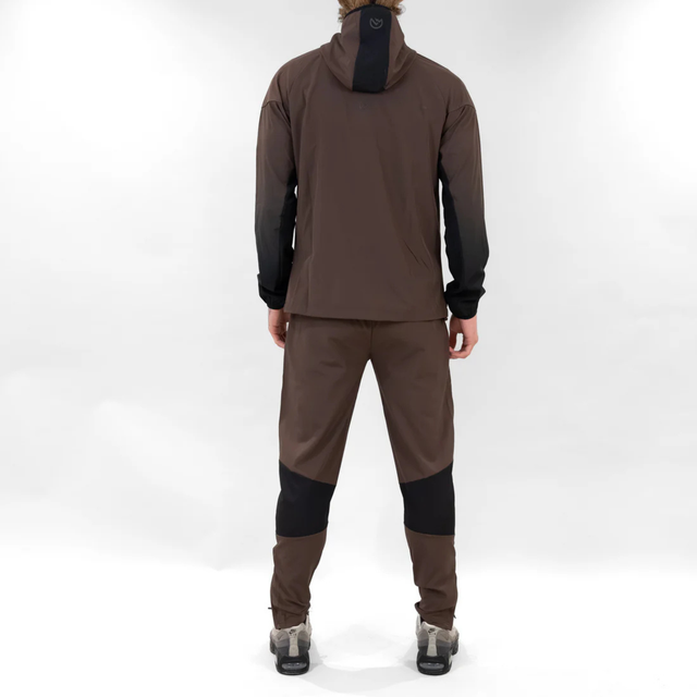 Flux Gradient Tracksuit - Chocolate/Black