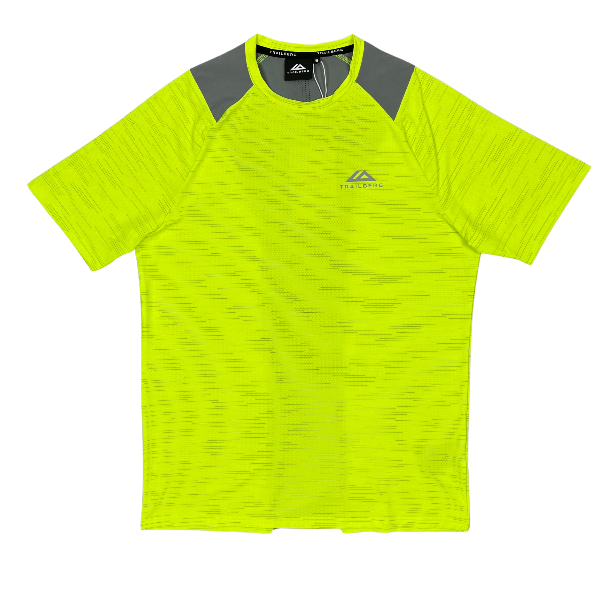 Trailberg Element 2.0 T-Shirt - Neon Yellow / Grey