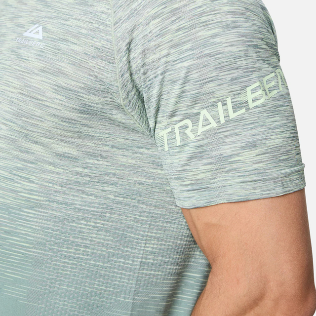 Trailberg Arc Seamless T-Shirt - Willow/Mint