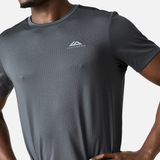 Trailberg Rapid Dash T-Shirt / Shorts Set - Volcano Grey/Black