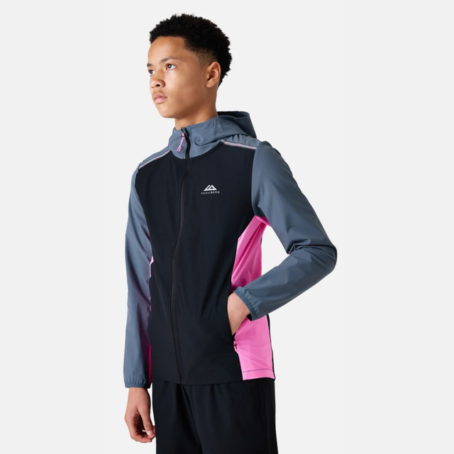 Trailberg Boys Triathlon 4.0 Hood - Black/Pink