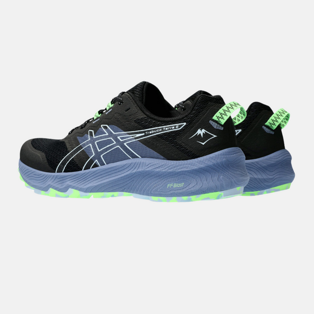 Asics Gel Trabuco Terra Running Shoes - Black/Blue